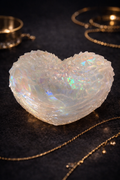 Angel Wings Crystal Bowl – Transparant/ white